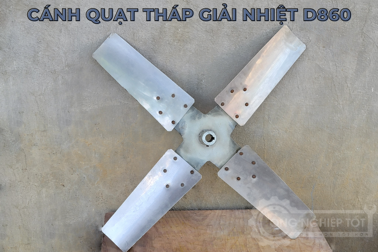 Cánh quạt tháp giải nhiệt D860 (ảnh chụp thực tế)